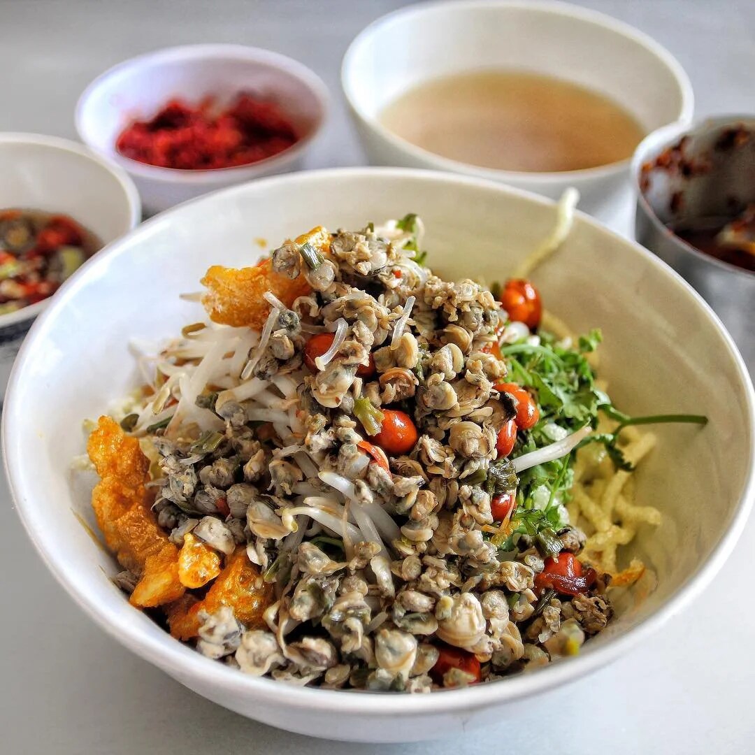 Món bún hến Mai Xá thơm ngon, thanh mát